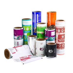 YURUI Custom flexible package Laminated Aluminum Printed Plastic Packaging Film Roll