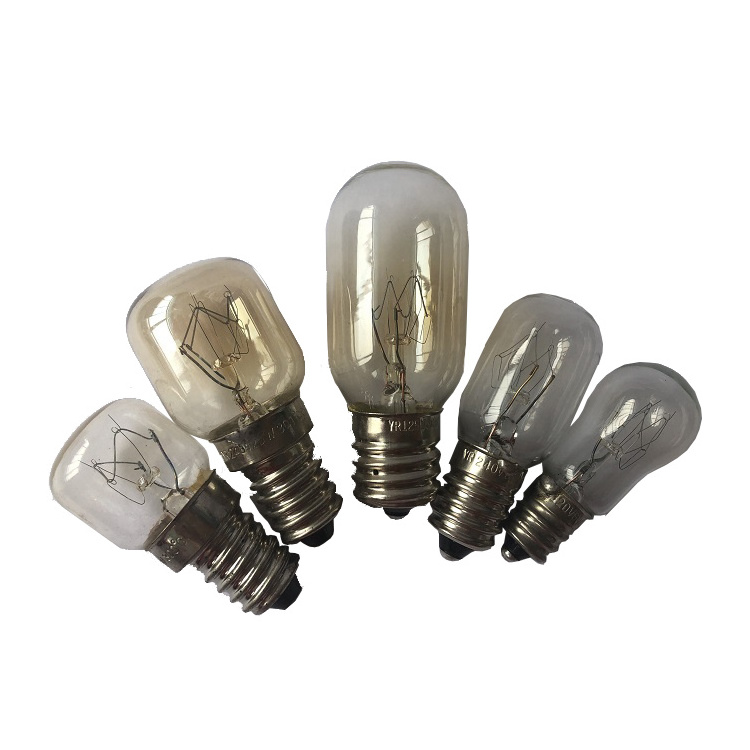 T20 25W  240V Tube shape glass spiral edison incandescent light bulb 110v led light bulb heat resistant light bulbs