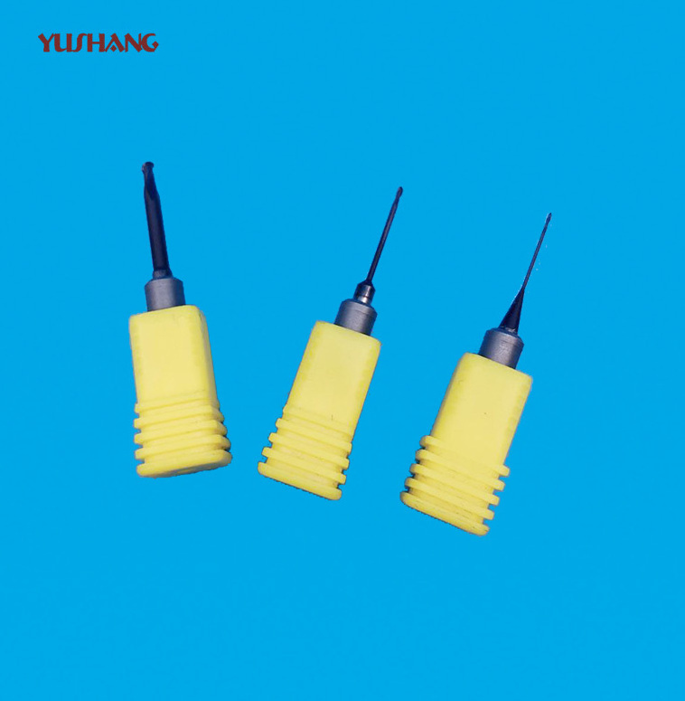 VHF Zirconia Mill Bur in Stock Dental Lab DCL coating zirconia end mill