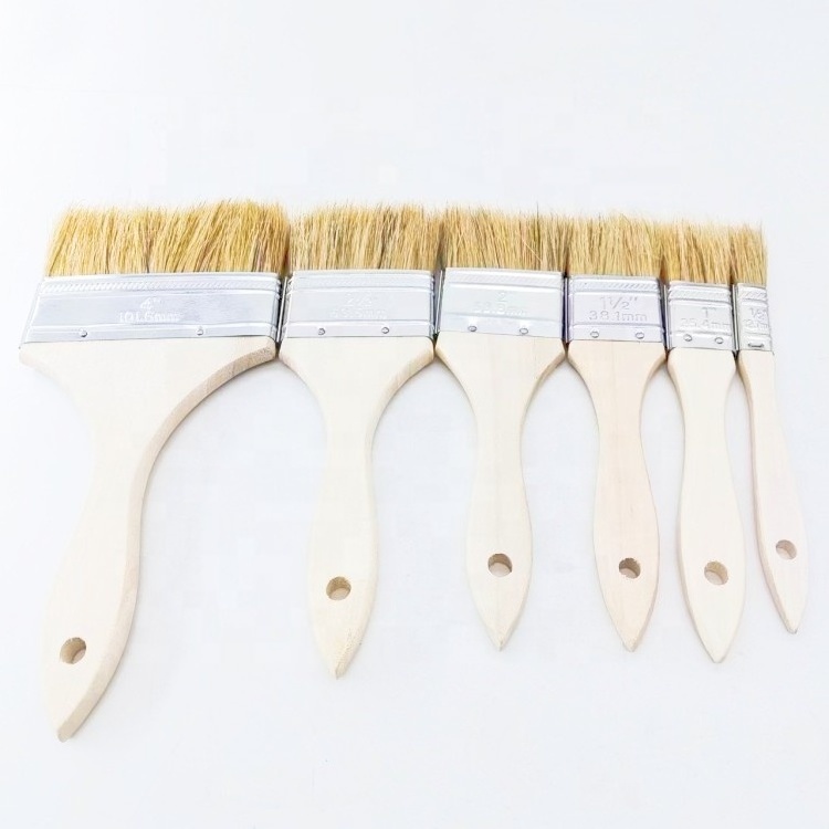 commercial painting brushes Assorted Size painting roller brush for Stains Varnishes Glues japanese paint brush