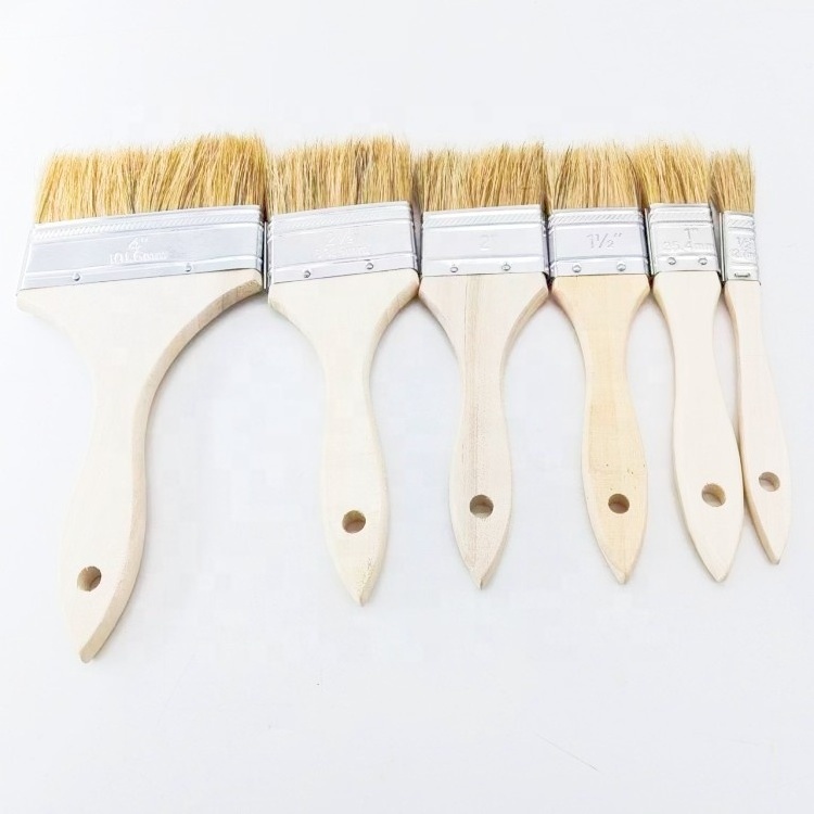 commercial painting brushes Assorted Size painting roller brush for Stains Varnishes Glues japanese paint brush