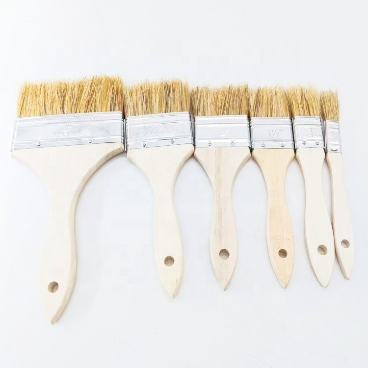 commercial painting brushes Assorted Size painting roller brush for Stains Varnishes Glues japanese paint brush