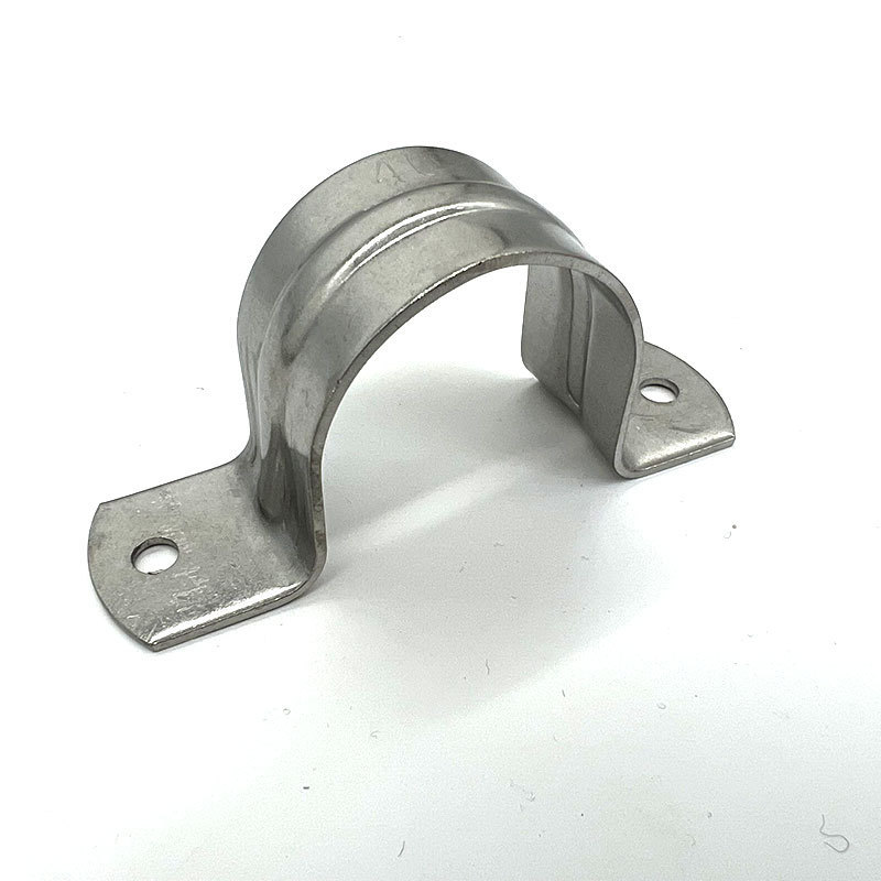 Metallic Electrical Cable Clip One Hole Saddle Cable Clip