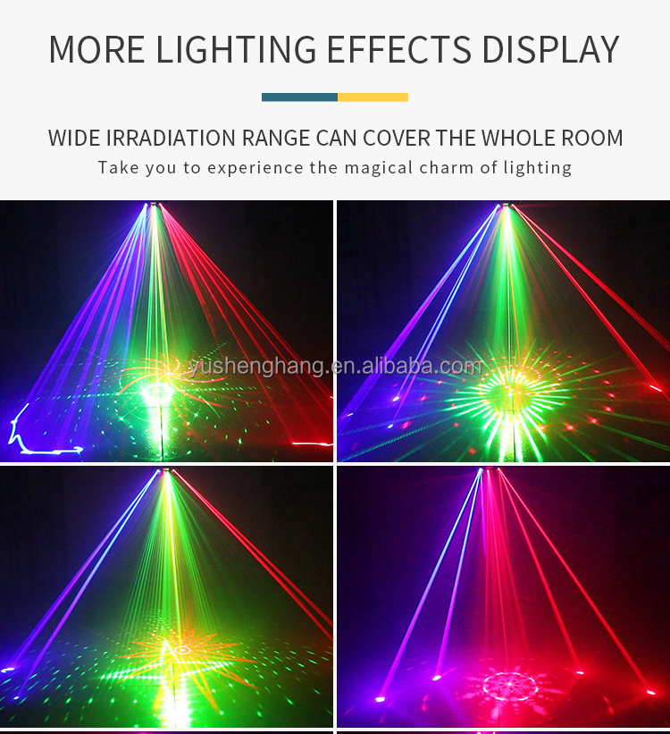 party lighting decoration led laser light 3 in 1 beam strobe laser effect lights projector outdoor led lamp christmas decoration