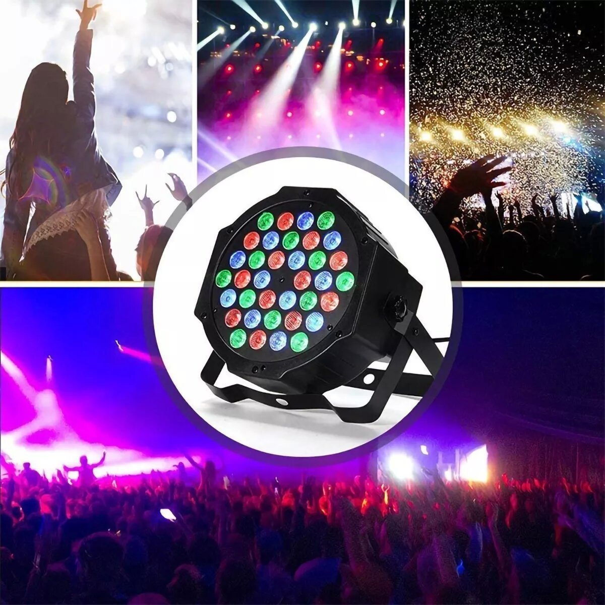 YSH New 36 Beam Par Light 3 in 1 Spider led peaky blinders merchandise bar KTV club dj disco stage laser effect lighting