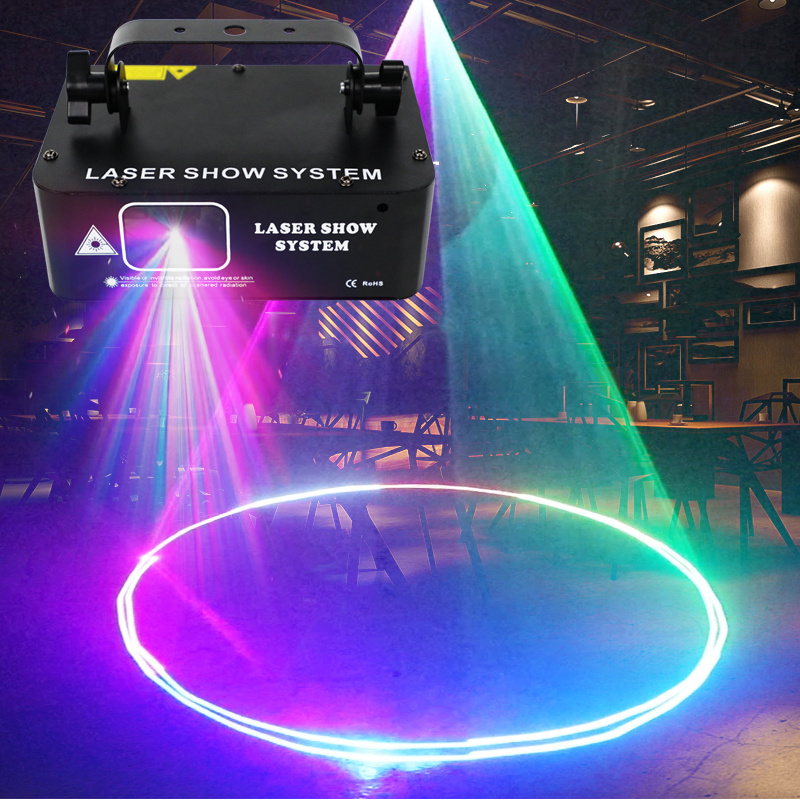 DMX-512 remote control DJ Audio Lighting beam Stage Light high Quantity RGB laser disco light for party  night club bar wedding