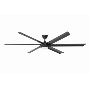 Large strong wind 68/78/108 inch giant ceiling fans support remote control LED light big size ceiling fan