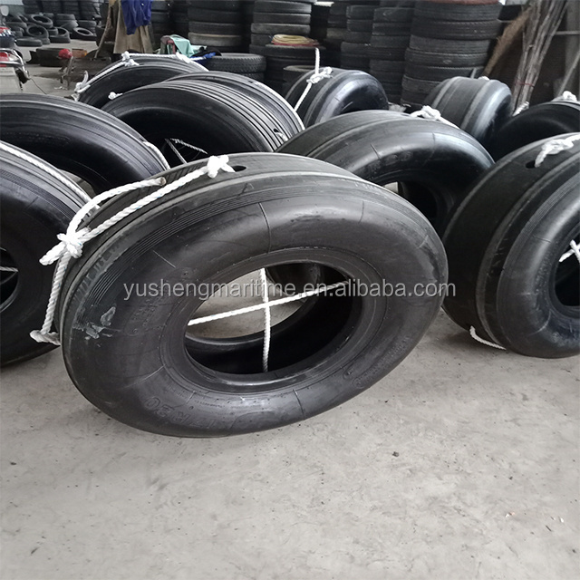 Export Malaysian aircraft tires Use for ship dock anti-collision protection hull aircraft used tires Cheap price promotion