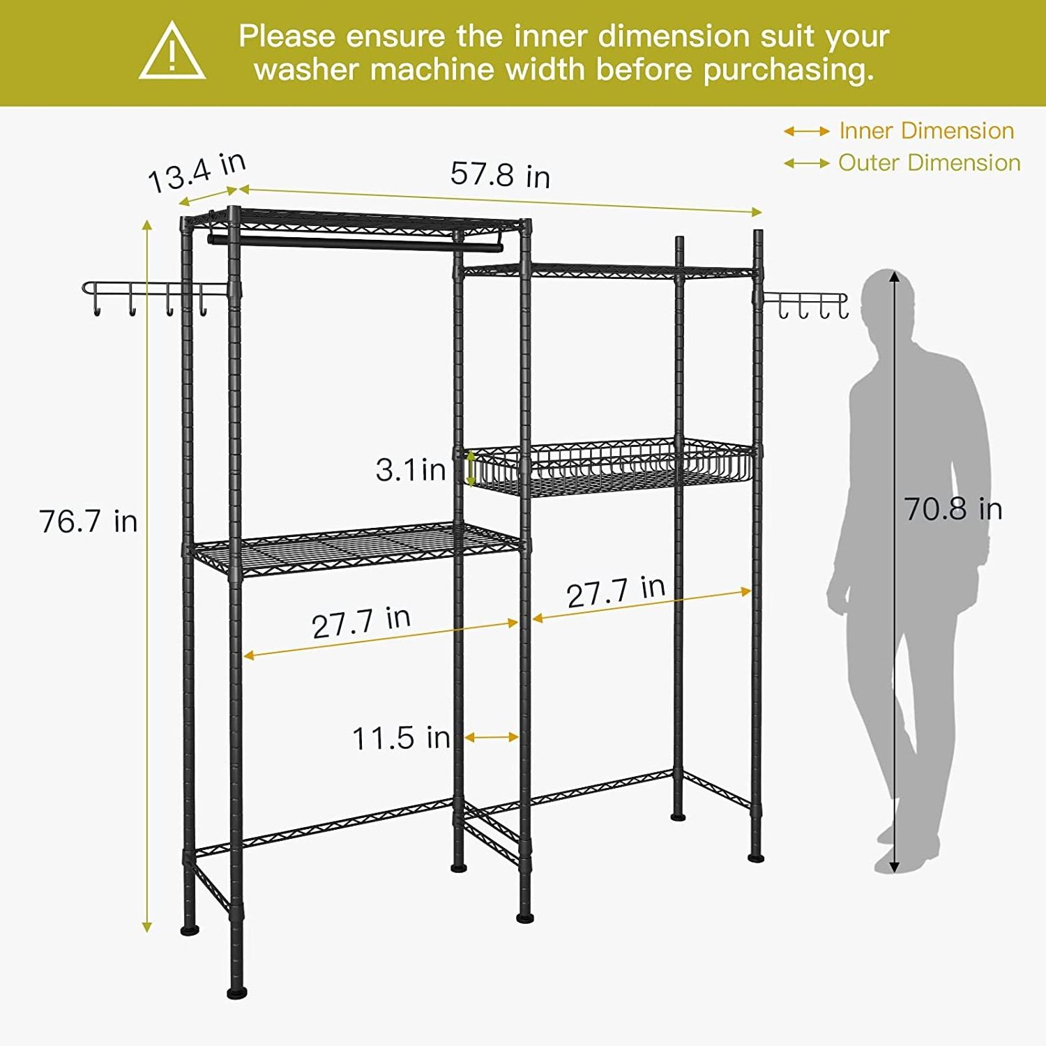 adjustable laundry shelf over toilet washing machine storage rack above washer dryer storage shelf bathroom organizer