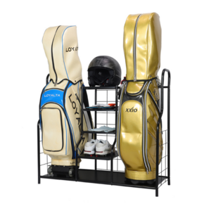 golf bags storage rack organizer for  home gym golf accessories stand golf equipment rack for garage  club / balls