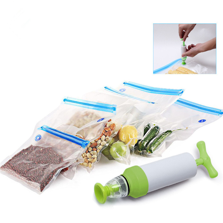 Plastic Durable Dry Food Vacuum Packaging Bag Sealed vacuum Bags for Food Packaging