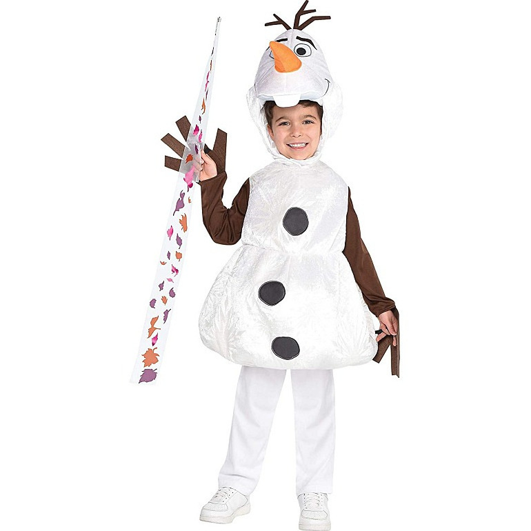 Hot Sale Funny Mascot Children Halloween Olaf Cosplay Cartoon Costume Party Suit Movie Snowman Costume