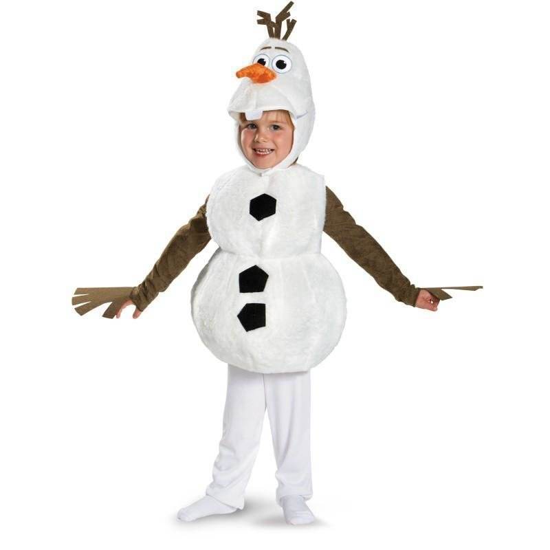 Hot Sale Funny Mascot Children Halloween Olaf Cosplay Cartoon Costume Party Suit Movie Snowman Costume