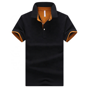 High Quality Plain Golf men's custom polo shirts With embroider logo summer soft cotton polo tshirt unisex golf t shirt for men