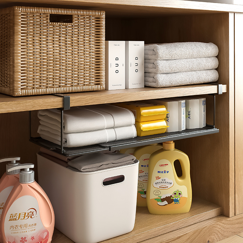 Expandable Hanging Shoe Rack Under Shelf Organizer Hanging home Storage Holder Shoe Shelf under Cabinet Shoe Rack