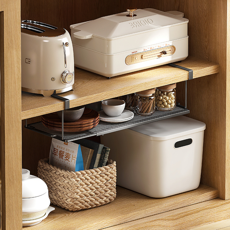 Expandable Hanging Shoe Rack Under Shelf Organizer Hanging home Storage Holder Shoe Shelf under Cabinet Shoe Rack