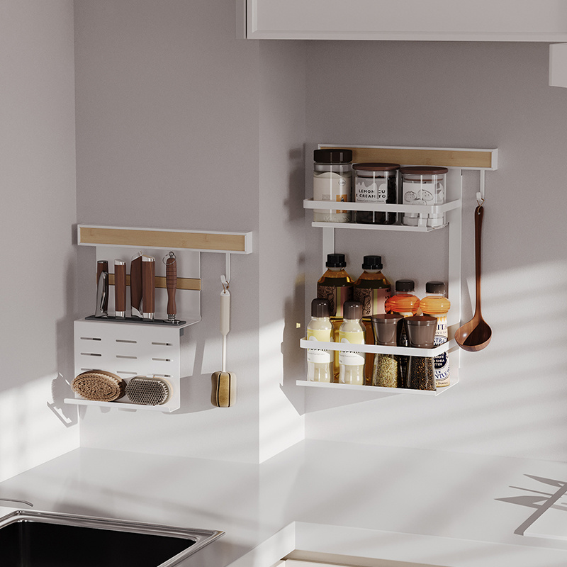 YUSHIJIA NEW DESIGN Morden wall mounted over kitchen sink shelf multifunctional kitchen organizer storage