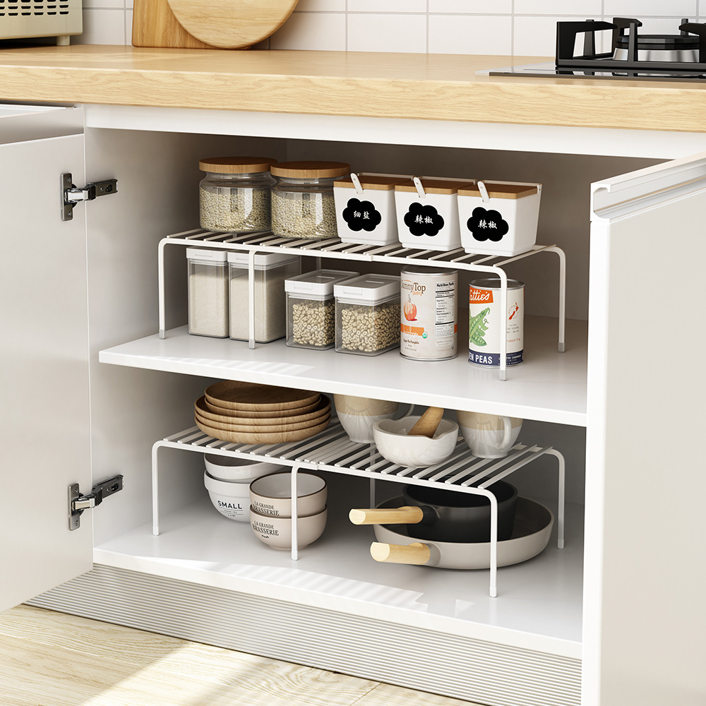 Hot selling Kitchen organizer Storage holders & racks Various styles Spice storage shelf Dish drying rack for cabinet