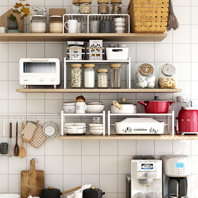 Low price Space-saving Multiple-use Kitchen organizer Kitchen cabinet organizer Kitchen rack