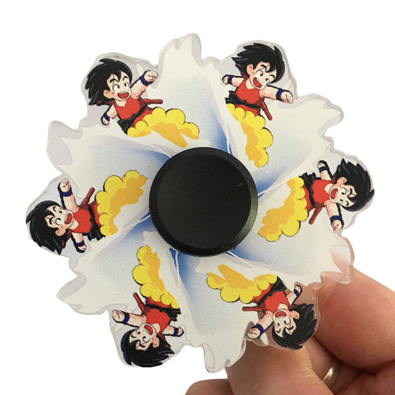 Stress Relief Acrylic Hand Finger 3D Animation  Fingertip Bulk Anime Fidget Spinner