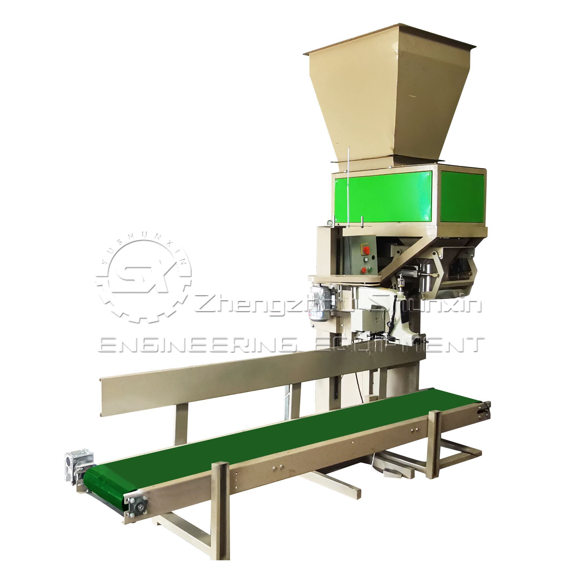 ac and mop powder fertilizer pellets bagging machine / mop and ac packaging machine