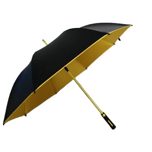 Hot Sale Rain Umbrella Men Quality 8K Strong Windproof Glassfiber Frame Wooden Long Handle Umbrella