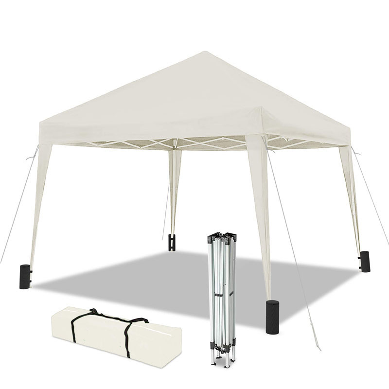 Gazebo 10x10 Canopy Cover Tent Waterproof Sunshade Awning Outdoor Garden Patio Party BBQ Beach Tent