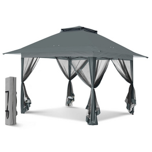 Outdoor Hexagonal Gazebo Wholesale Large Luxury Outdoor Modern Pavilion Hotel Wedding Decorative Marble Garden Gazebo