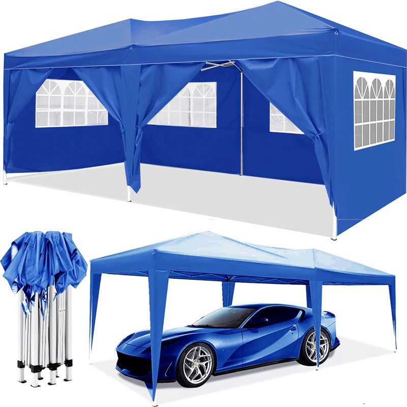 Trade Show Tent Sunshade Garden Umbrella Large Four-Corner Four Legged Advertising Tent Outdoor Camping Gazebo Event Tent