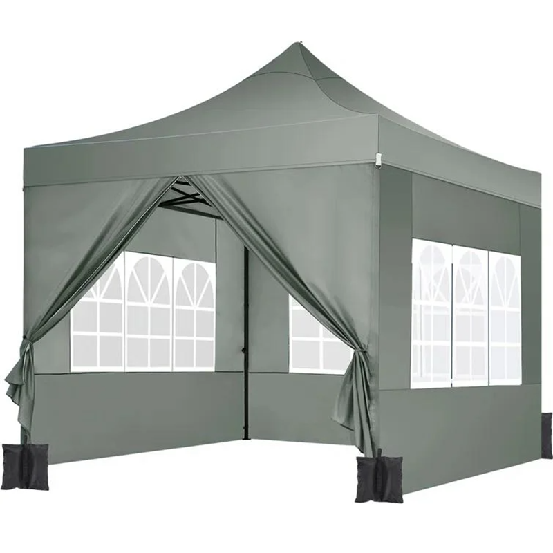 Portable Foldable Gazebo Tent Event Walls Advertising Tent 10X10FT Customized Advertising Printing Display Pop up Tent for Event