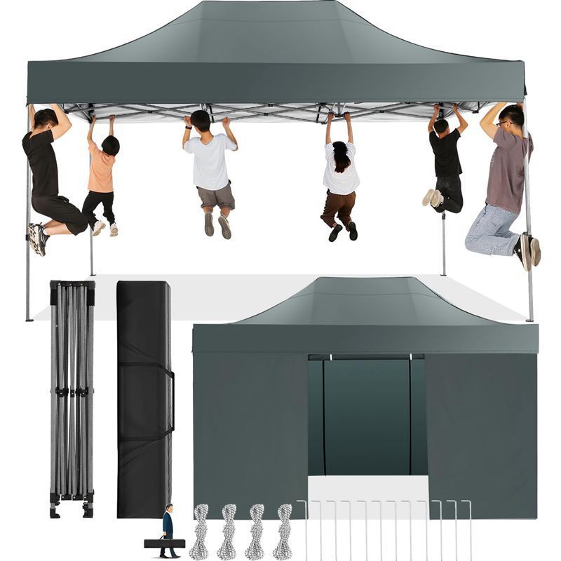 10X20 Trade Show Pop up Canopy Tent Folding Advertising Exhibition Marquee Gazebo Tent Camping Gazebo Event Tent for Outdoor