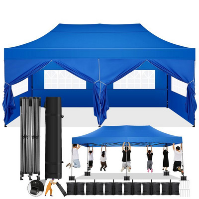 Gazebo Top Cover 420D Waterproof Garden Gazebo Canopy Outdoor Tent Marquee Market Replacement Tent Shade Party Pawilon Tent