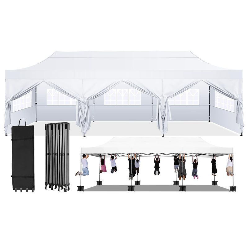 Gazebo Top Cover 420D Waterproof Garden Gazebo Canopy Outdoor Tent Marquee Market Replacement Tent Shade Party Pawilon Tent