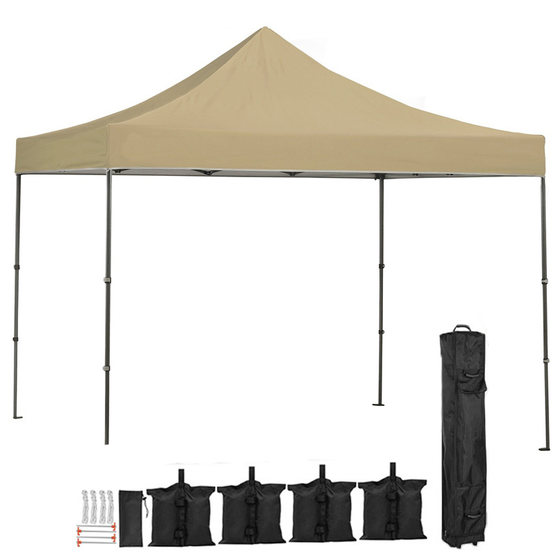 3X3m UV Replacement 420D Oxford Cloth Canopy Awning Camping Tent Garden BBQ Gazebo Trade Show Tent