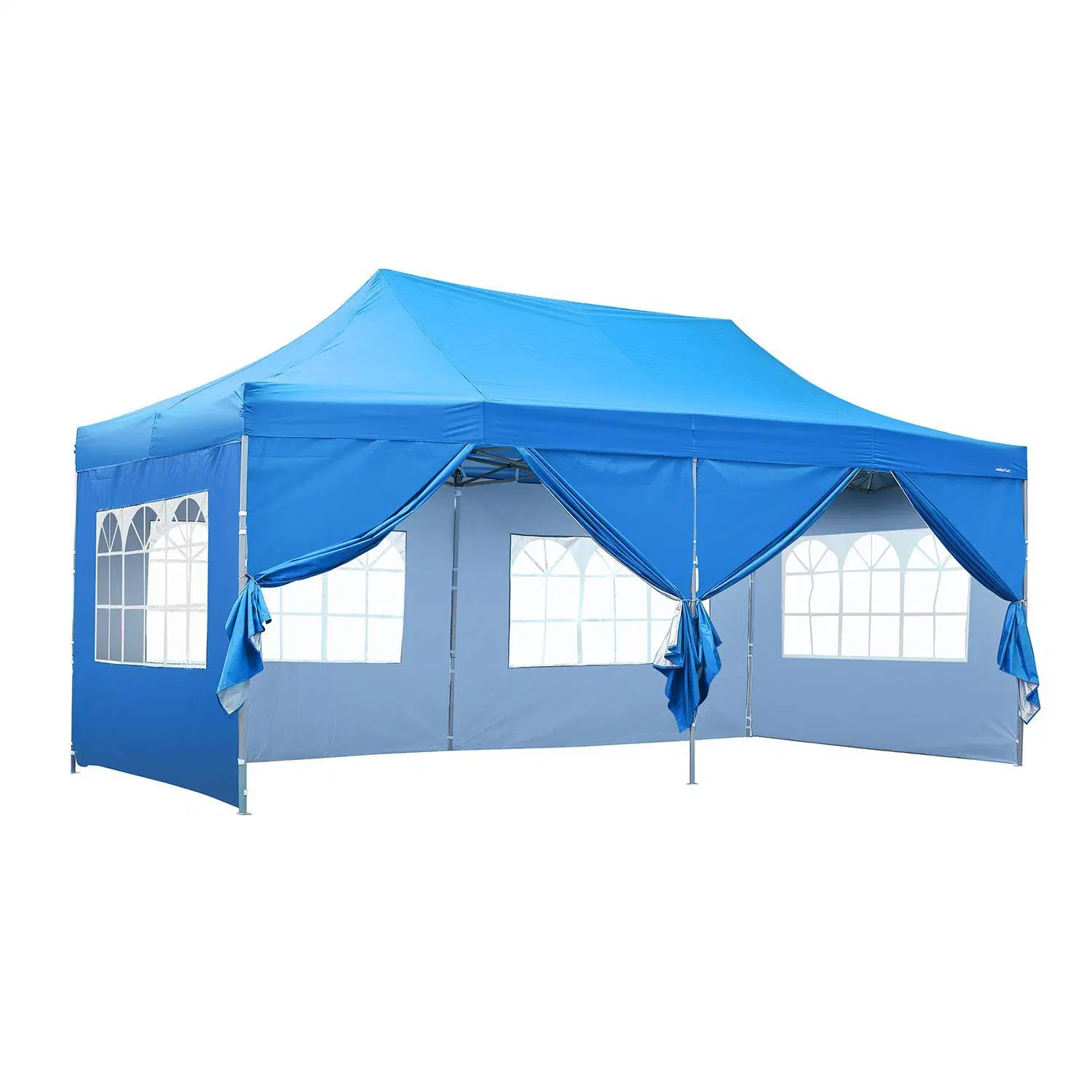 Factory OEM Design 10x15Ft 10x20FT EZ Up Canopy Tent Top Replacement Patio Outdoor Sunshade Tent With Side Wall and Casement