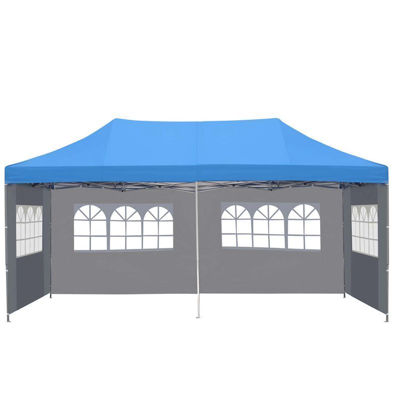 Factory Price Custom Event Advertising Tent Outdoor Steel Popup Folding Canopy Gazebo Tent with Sidewalls