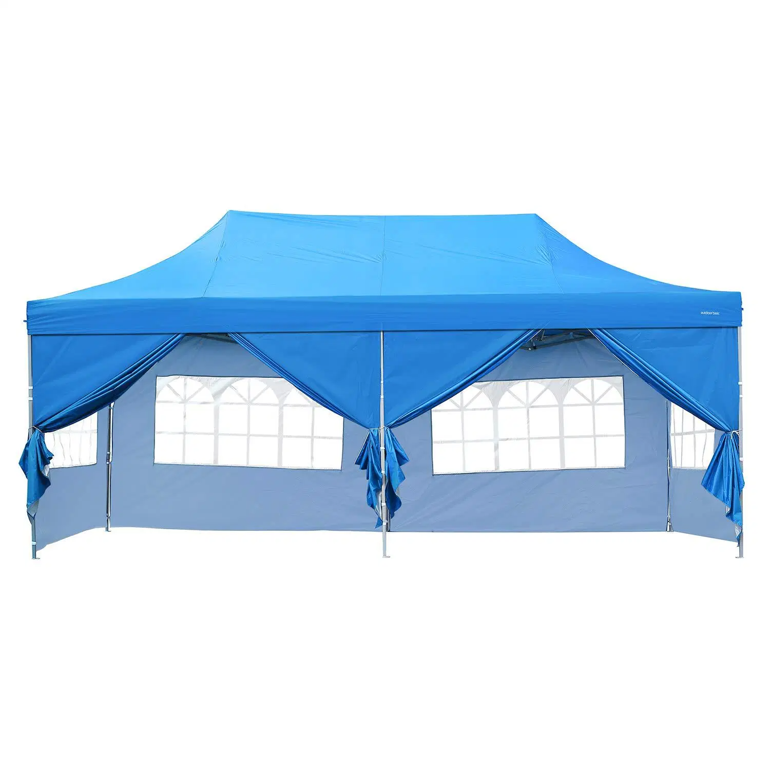 Factory OEM Design 10x15Ft 10x20FT EZ Up Canopy Tent Top Replacement Patio Outdoor Sunshade Tent With Side Wall and Casement