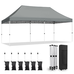 3X6m Pop up Canopy Easy-up Foldable Event Tent Outdoor Sunshade Canopy Tent Outdoor Heavy Duty Pop Up Gazebo