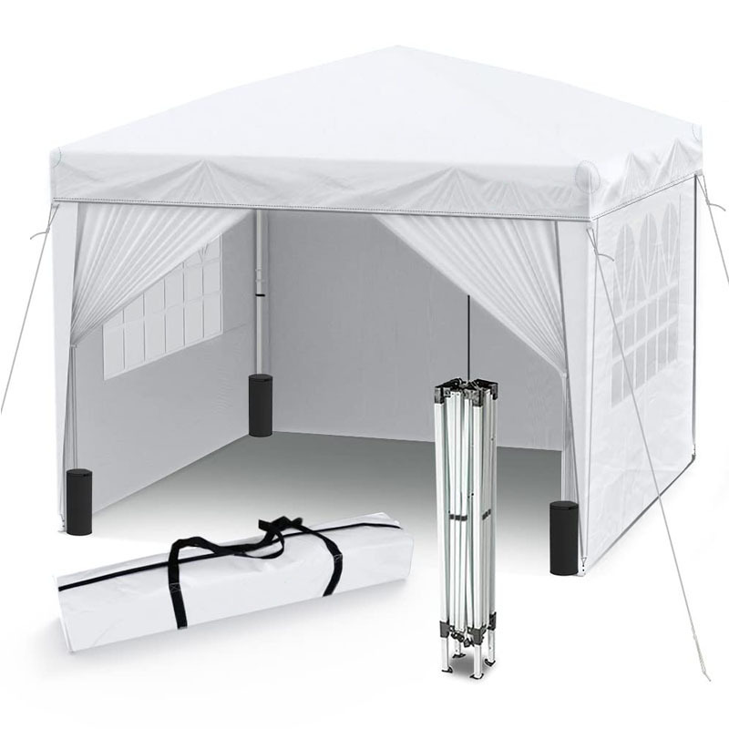 Factory Directly Durable Polyester Aluminum Frame Event Tent Exhibit Canopy Pop up Gazebo Tent with Side Walls