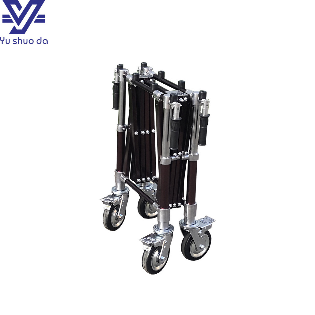 Hot selling factory price folding church trolley coffin cart for sale