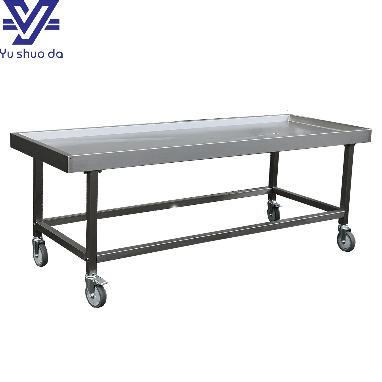 Hot sale funeral equipment autopsy dead body transport trolley with cover