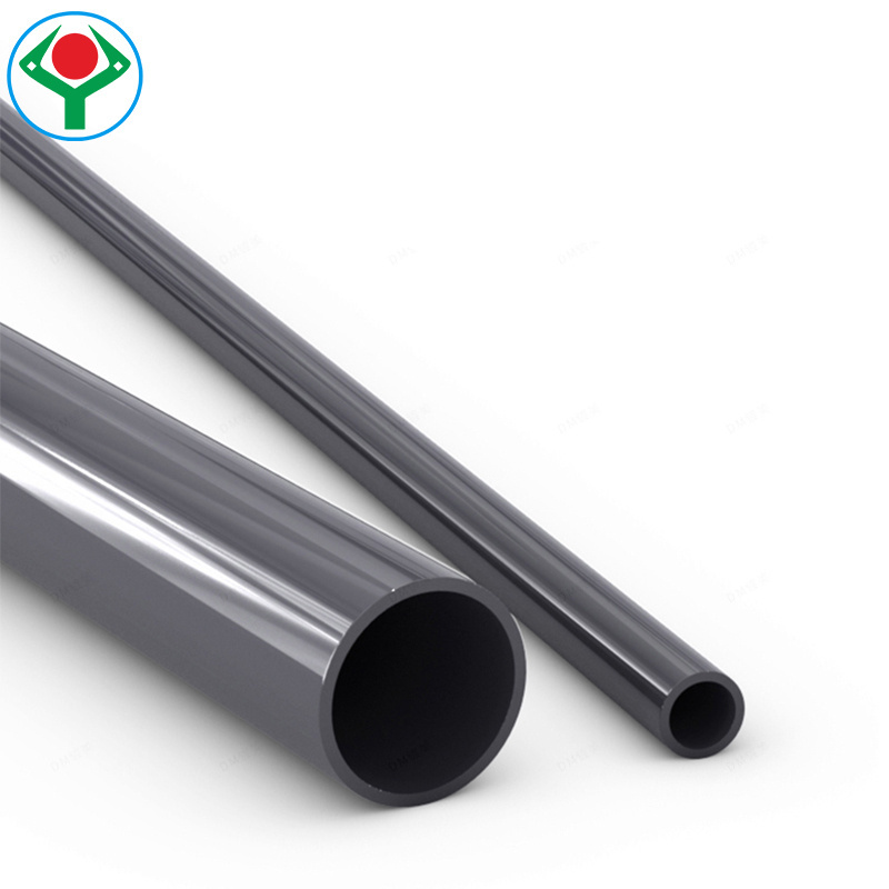 PVC pipe hard thick water plastic pipe 40 50 90 110 140 160mm China manufacturer