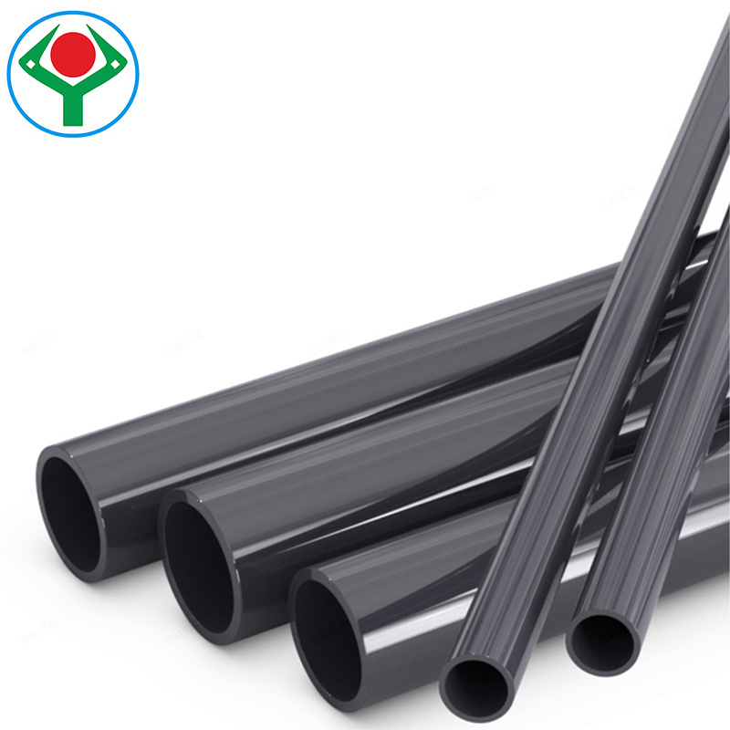 PVC pipe hard thick water plastic pipe 40 50 90 110 140 160mm China manufacturer