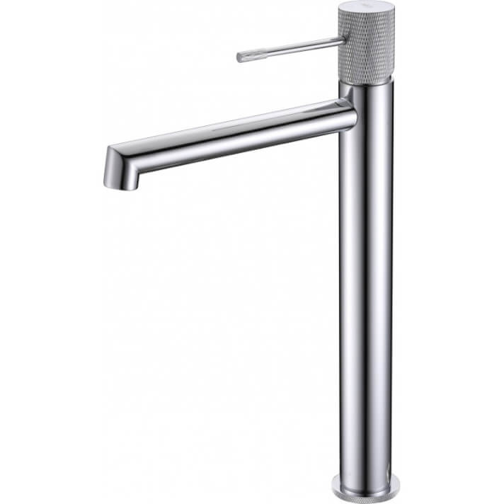 Yuson HT201 Spark Knurled Tall Basin Mixer customized treatment optional cold and hot water wash basin faucet and mixer &tap