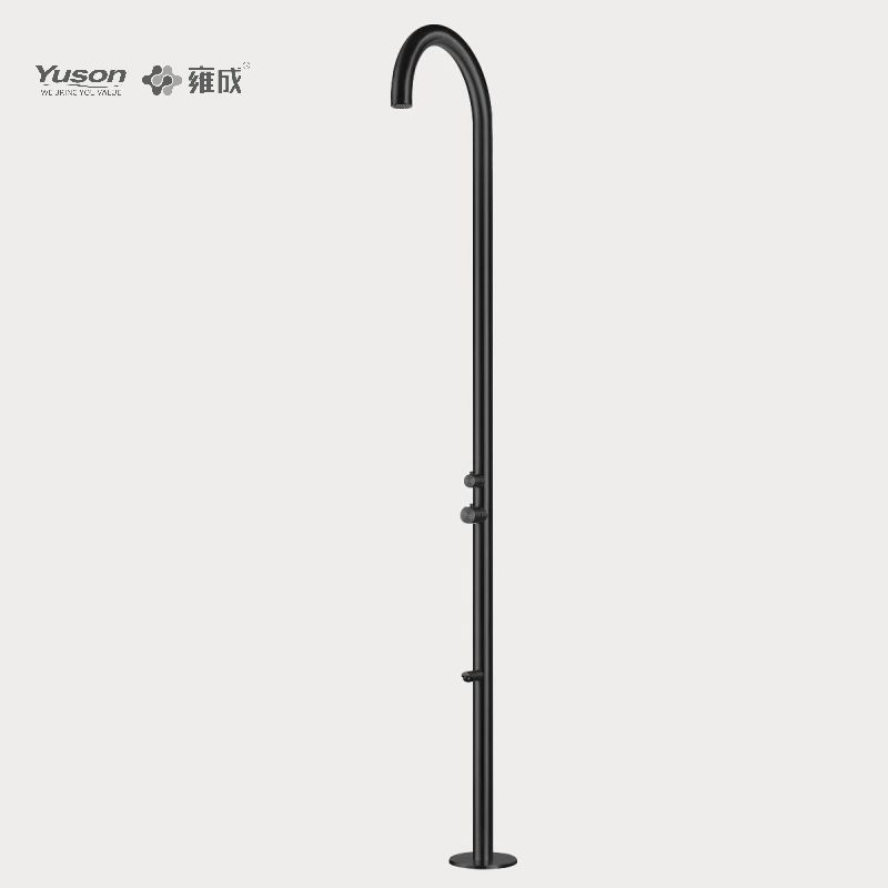 YUSON YS78666 Wholesale High Quality rustproof stainless steel 304 outdoor shower outdoor pool shower garden shower for swimming