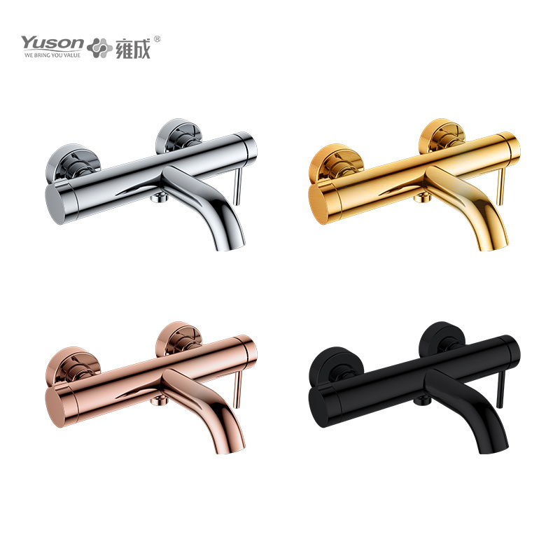 Yuson 3375-10 Single Handle 2 Way Diverter Bathroom Hot And Cold Water Mixer Valve Brass Shower Faucet