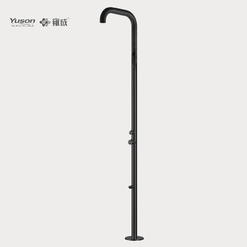 YUSON YS78663 Hot Selling rustproof inox outdoor shower outdoor pool shower beach shower for swimming pool