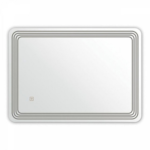 YUSON YS57107 octagonal bathroom mirror Touch Switch Aluminum Frame 5mm Thickness Non-Copper magnifying led mirror