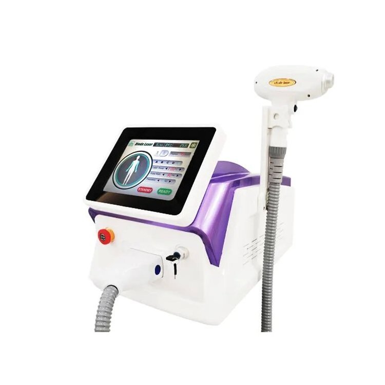 2023 Hot Ice Diodo Laser Hair Removal Permanent Laser 755 808 1064 Diode Laser Hair Removal Machine