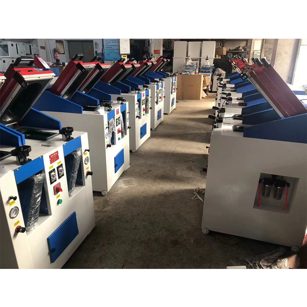 Double Work Unit shoe making automatic footwear sole attaching pressing machine pneumatic double head shoe sole press machine